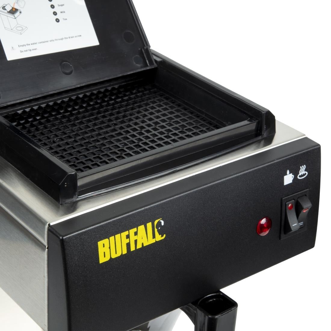 Buffalo koffiezetapparaat glazen kan 2L