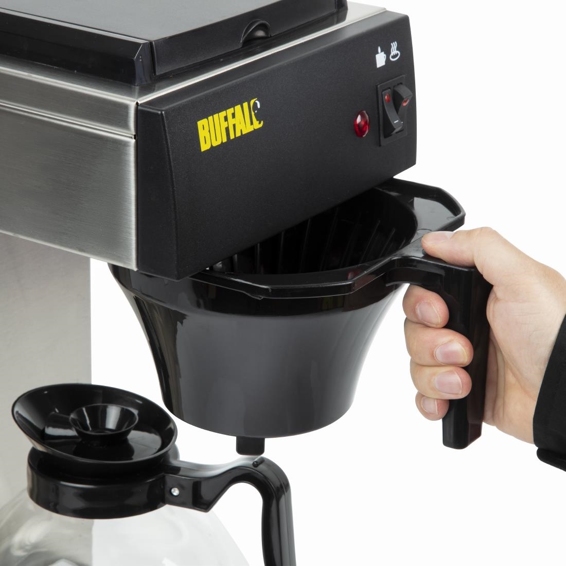 Buffalo koffiezetapparaat glazen kan 2L