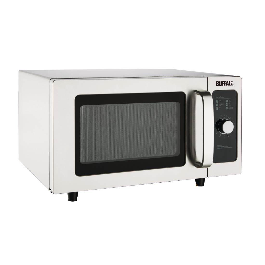 Buffalo professionele magnetron 25L 1000W handmatige bediening