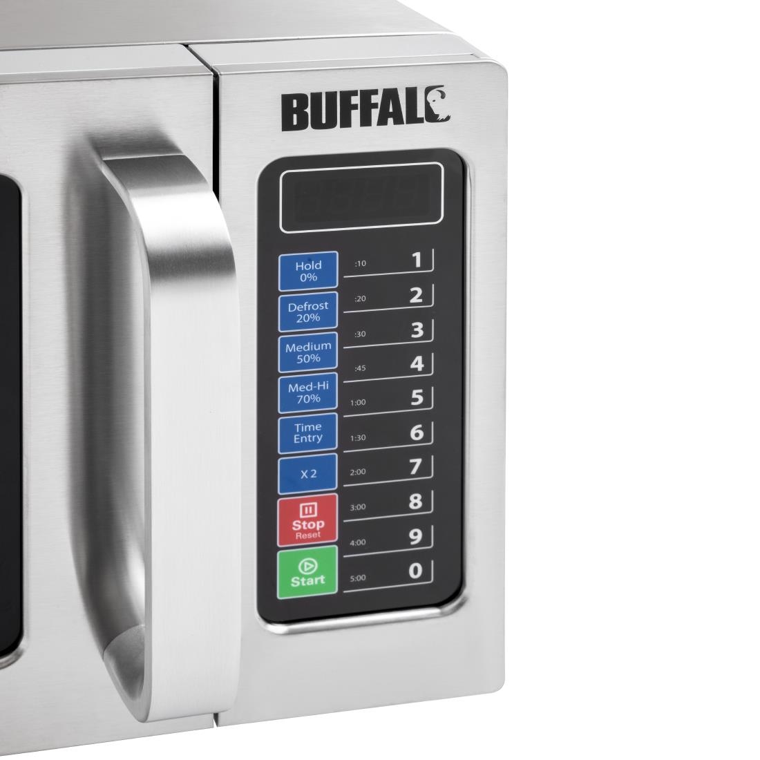 Buffalo programmeerbare commerciële magnetron 25ltr 1000w