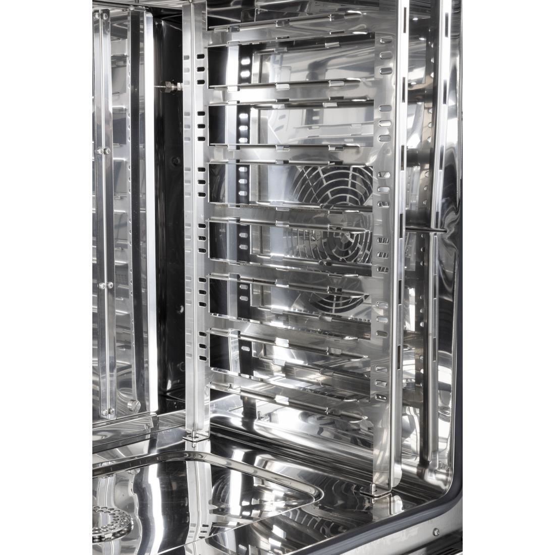 Buffalo Smart Touchscreen Combi Oven 7 x GN 1/1 Met Installatiekit
