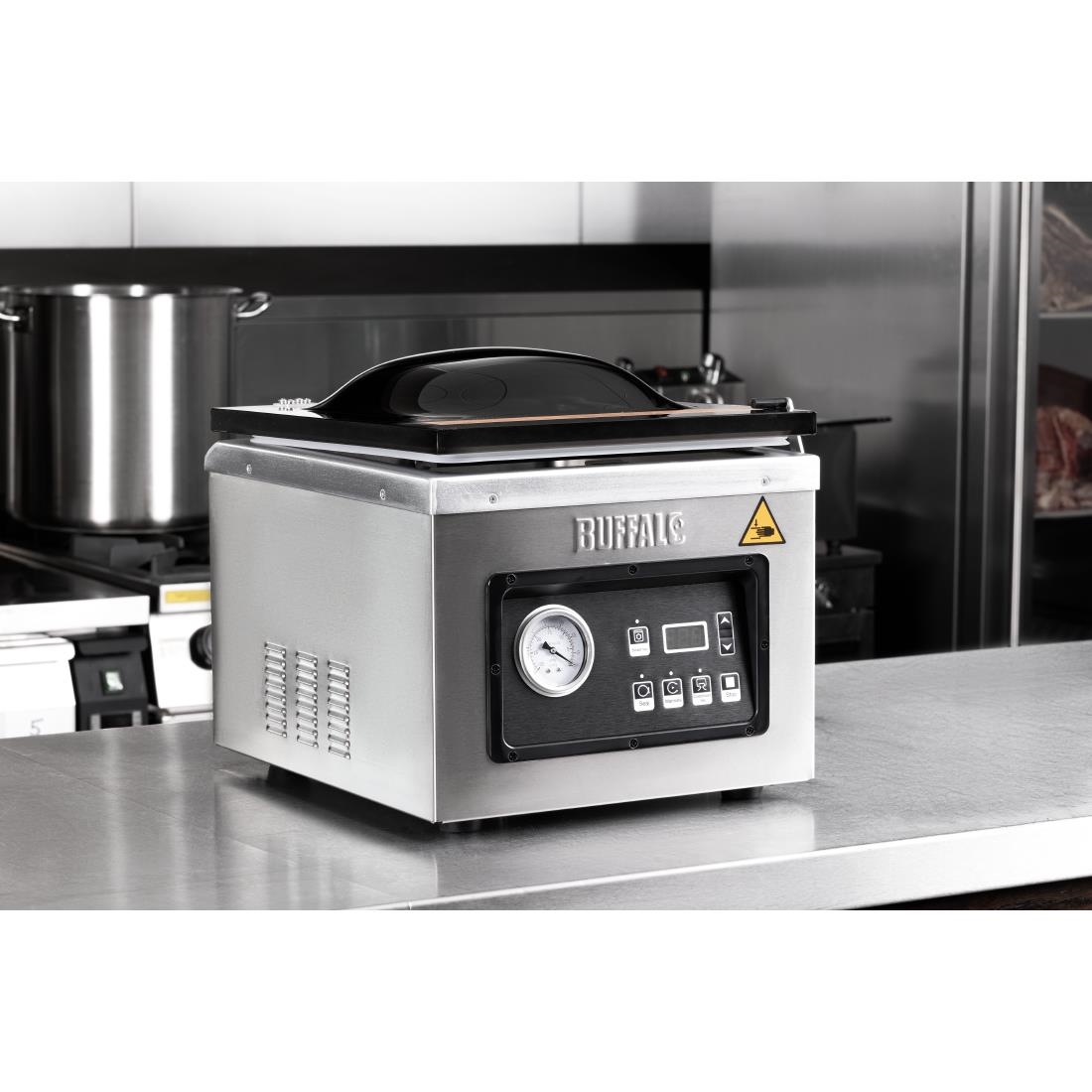 Buffalo Vacuümverpakkingsmachine met Oliepomp 9Ltr