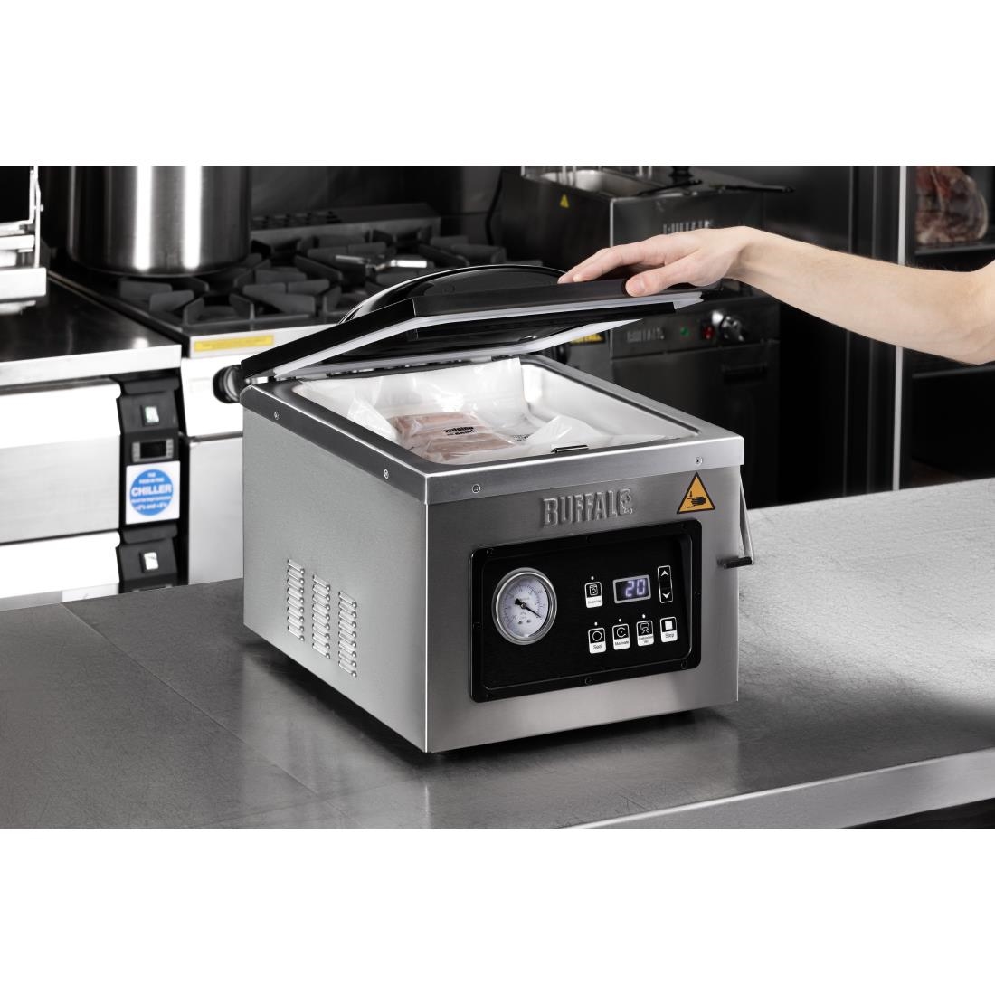 Buffalo Vacuümverpakkingsmachine met Oliepomp 9Ltr