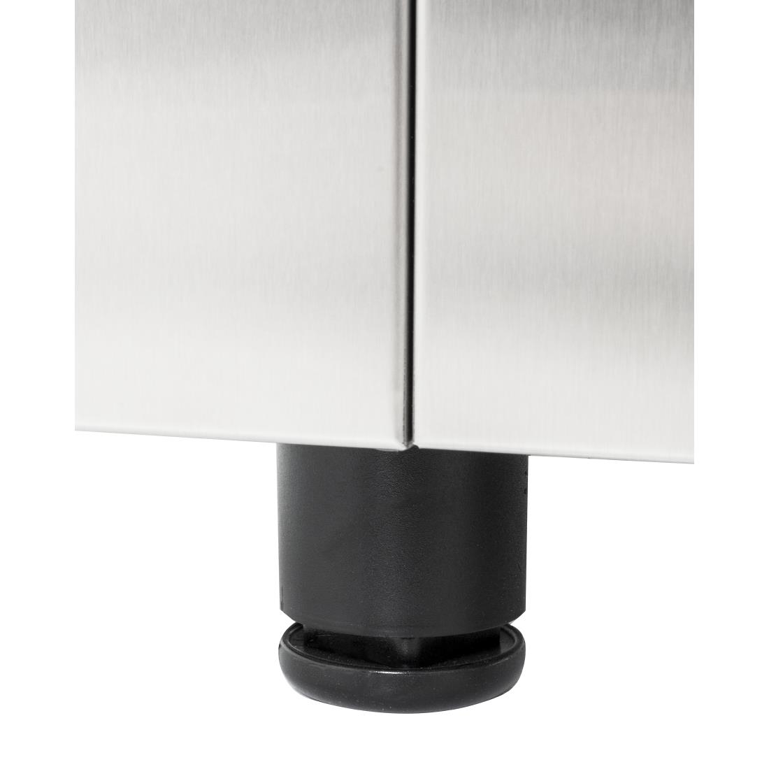 Buffalo Vrijstaande Slimme Touchscreen Compacte Combi Oven 6 x GN 1/1 Met Installatiekit En Afzuigkap