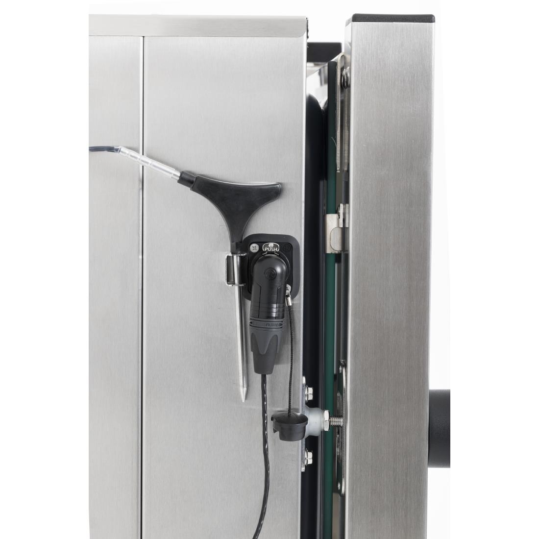 Buffalo Vrijstaande Slimme Touchscreen Compacte Combi Oven 6 x GN 1/1 Met Installatiekit En Afzuigkap