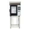 Buffalo Vrijstaande Smart Touchscreen Combi Oven 7 x GN 1/1 Met Installatie Kit En Afzuigkap