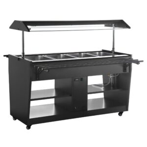 Buffalo Warmhoud Buffet Bar Zwart