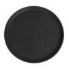 Cambro Camtread rond antislip glasvezel dienblad zwart 35,5cm