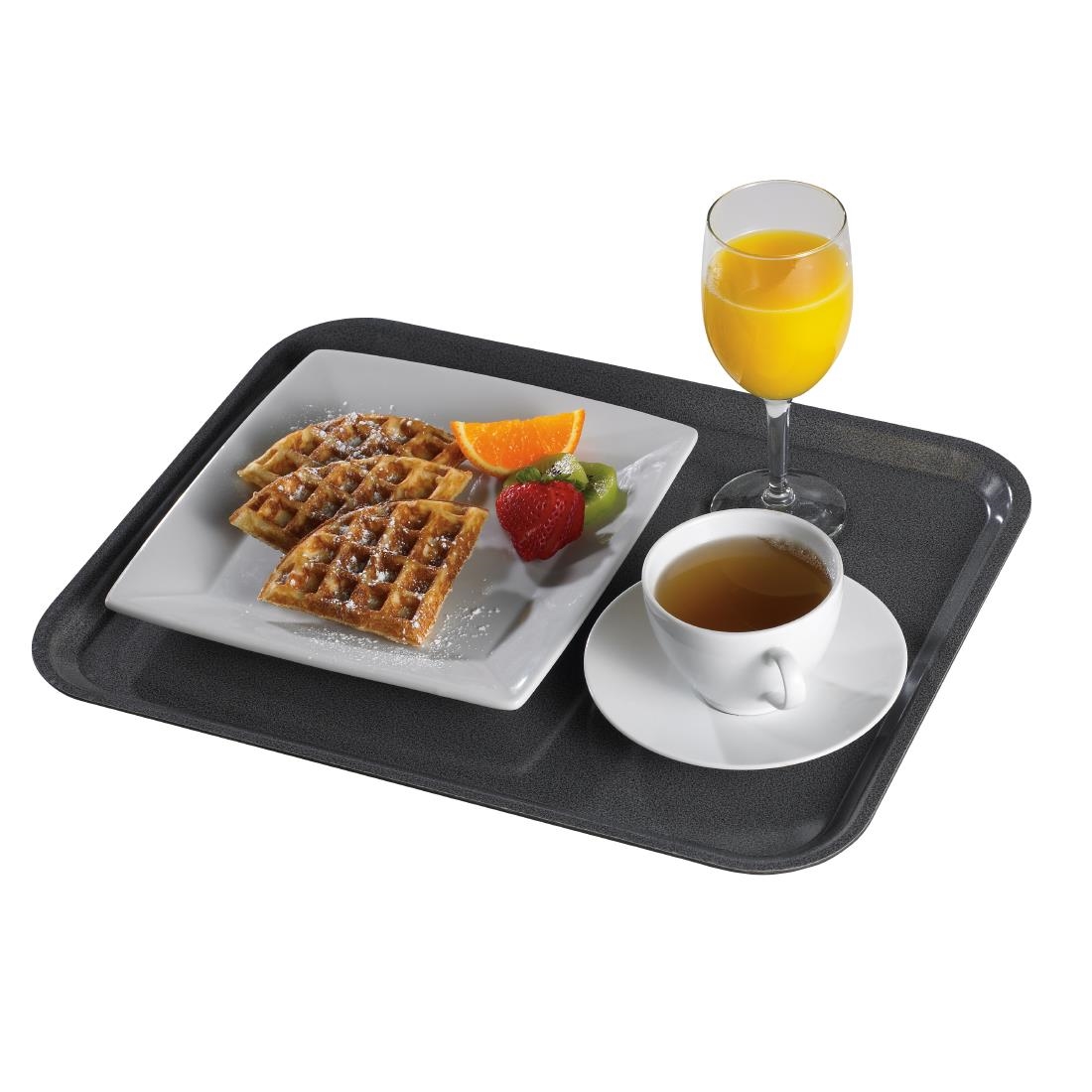 Cambro Capri gelamineerd dienblad graniet 43x33cm