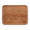 Cambro Madeira gelamineerd dienblad bruin olijf 43cm