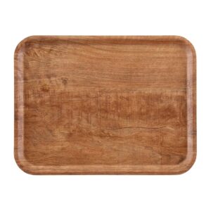 Cambro Madeira gelamineerd dienblad bruin olijf 43cm