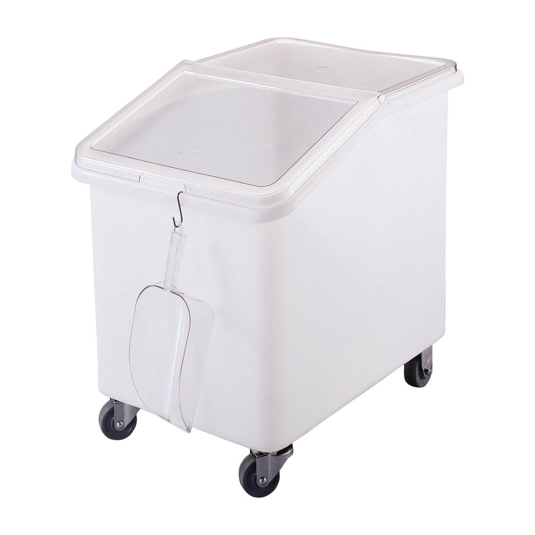 Cambro mobiele ingrediëntenbak wit 140Ltr