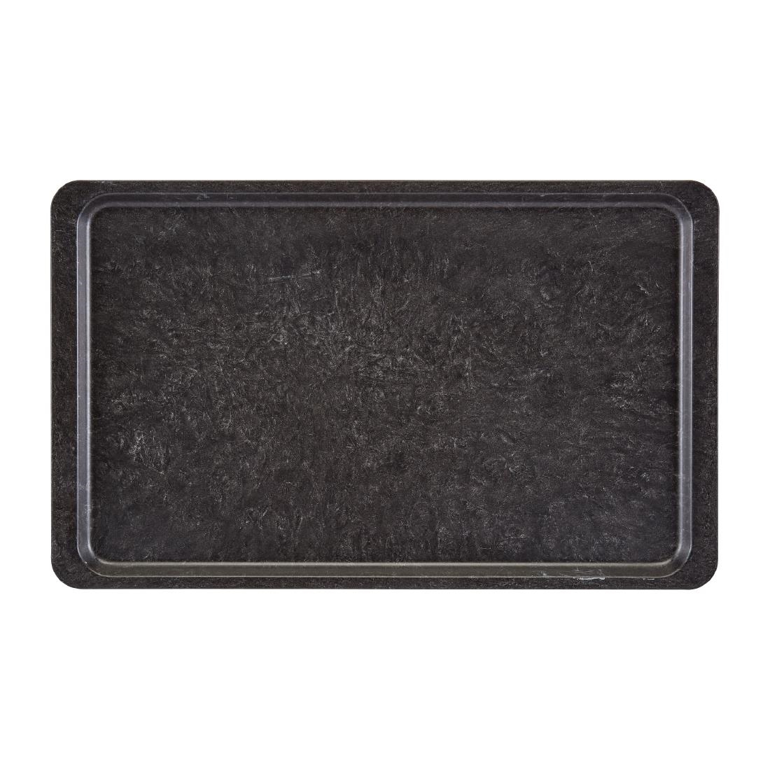 Cambro Versa polyester dienblad glad 53 x 32,5cm houtskool