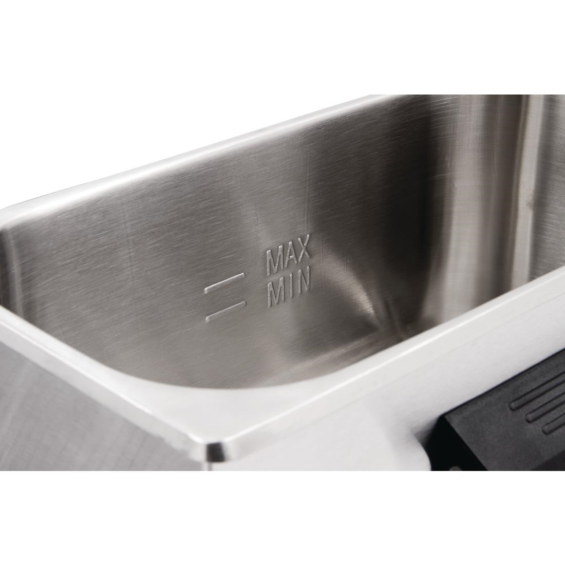 caterlite enkele friteuse voor licht gebruik 3,5l Caterlite enkele friteuse voor licht gebruik 3,5L