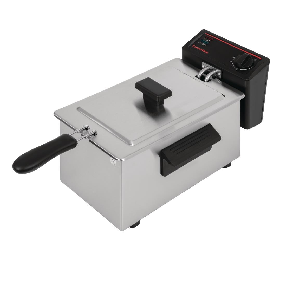 caterlite enkele friteuse voor licht gebruik 3,5l Caterlite enkele friteuse voor licht gebruik 3,5L
