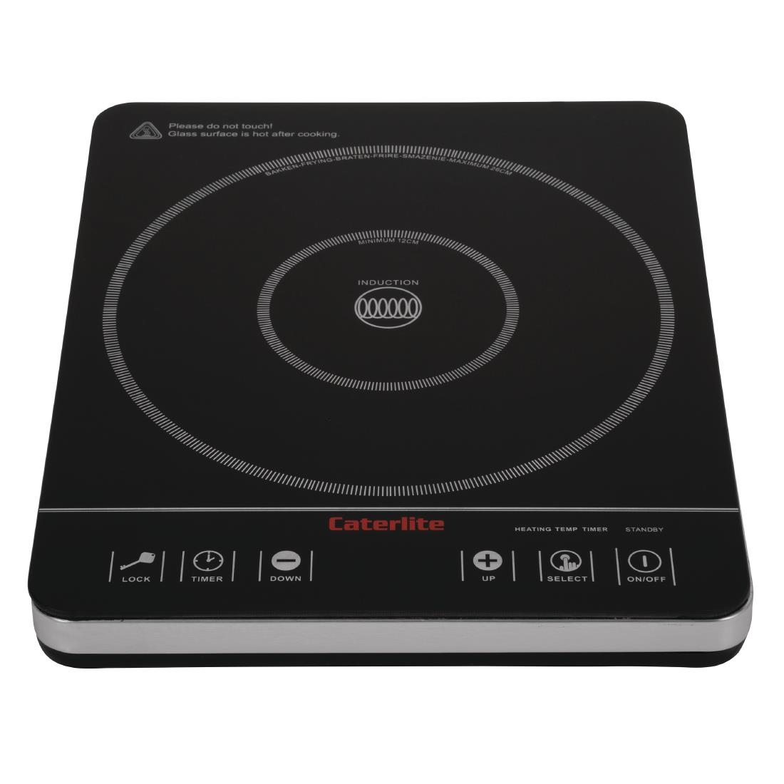 Caterlite inductiekookplaat 2000W