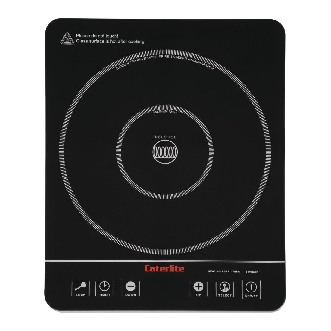 Caterlite inductiekookplaat 2000W