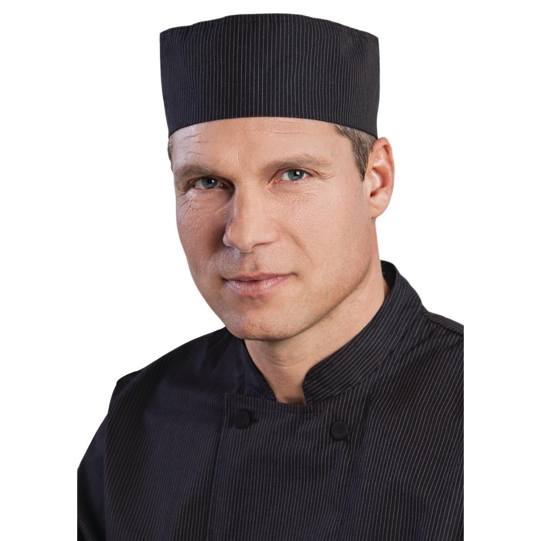 chef works cool vent krijtstreep beanie Chef Works Cool Vent krijtstreep beanie