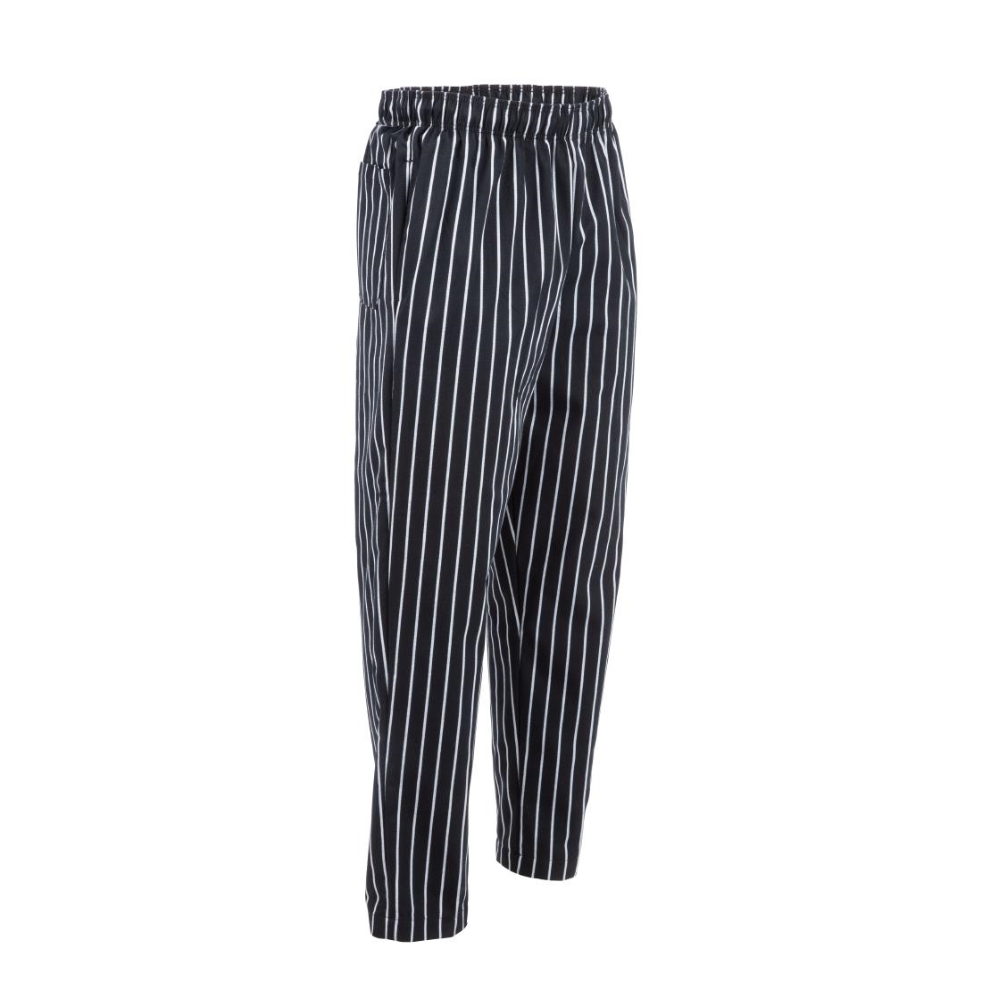 Chef Works Designer baggy koksbroek krijtstreep M