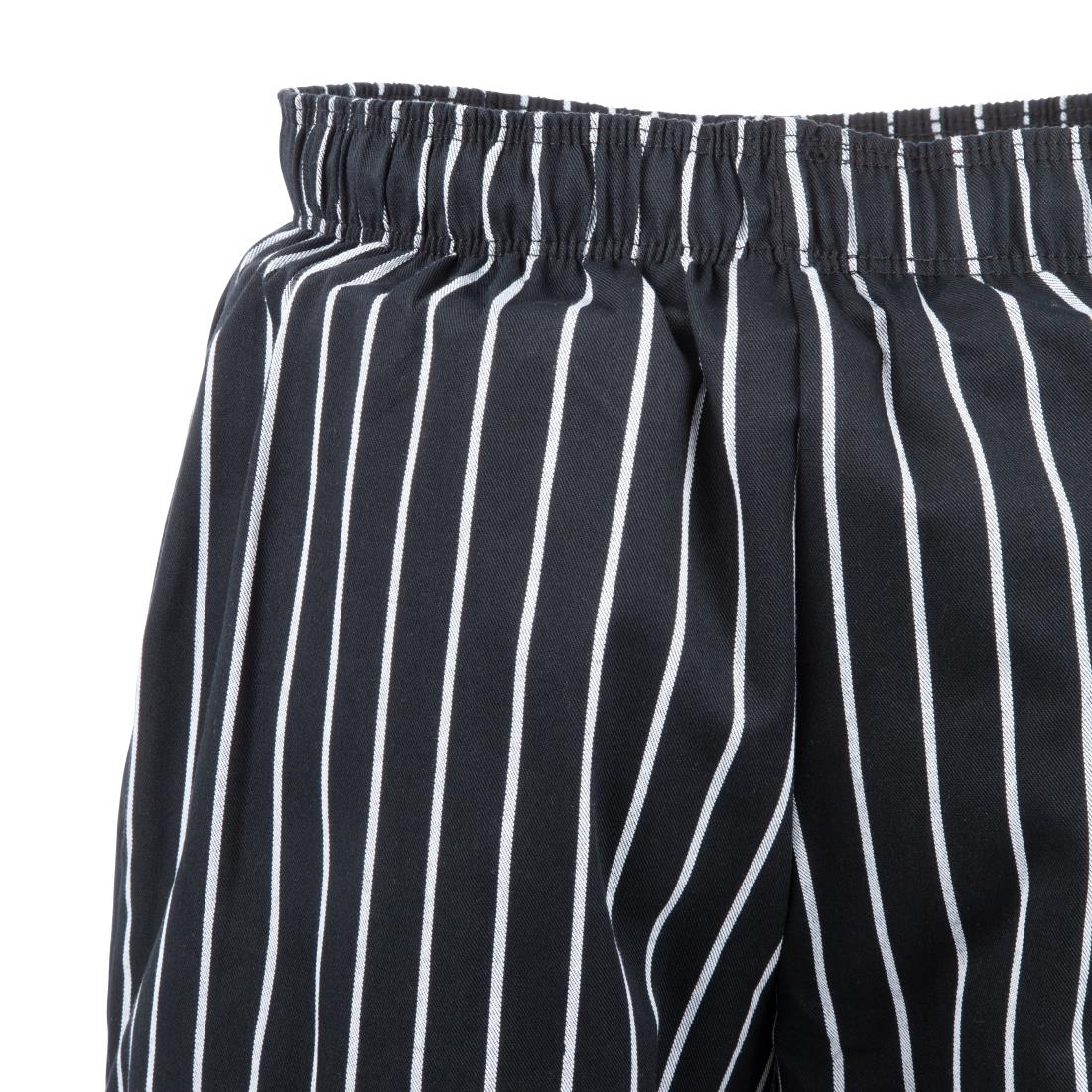 Chef Works Designer baggy koksbroek krijtstreep M