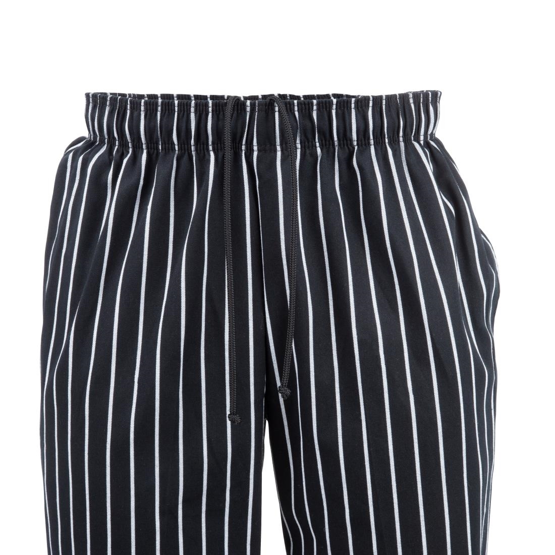 Chef Works Designer baggy koksbroek krijtstreep M