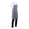Chef Works halterschort grijs