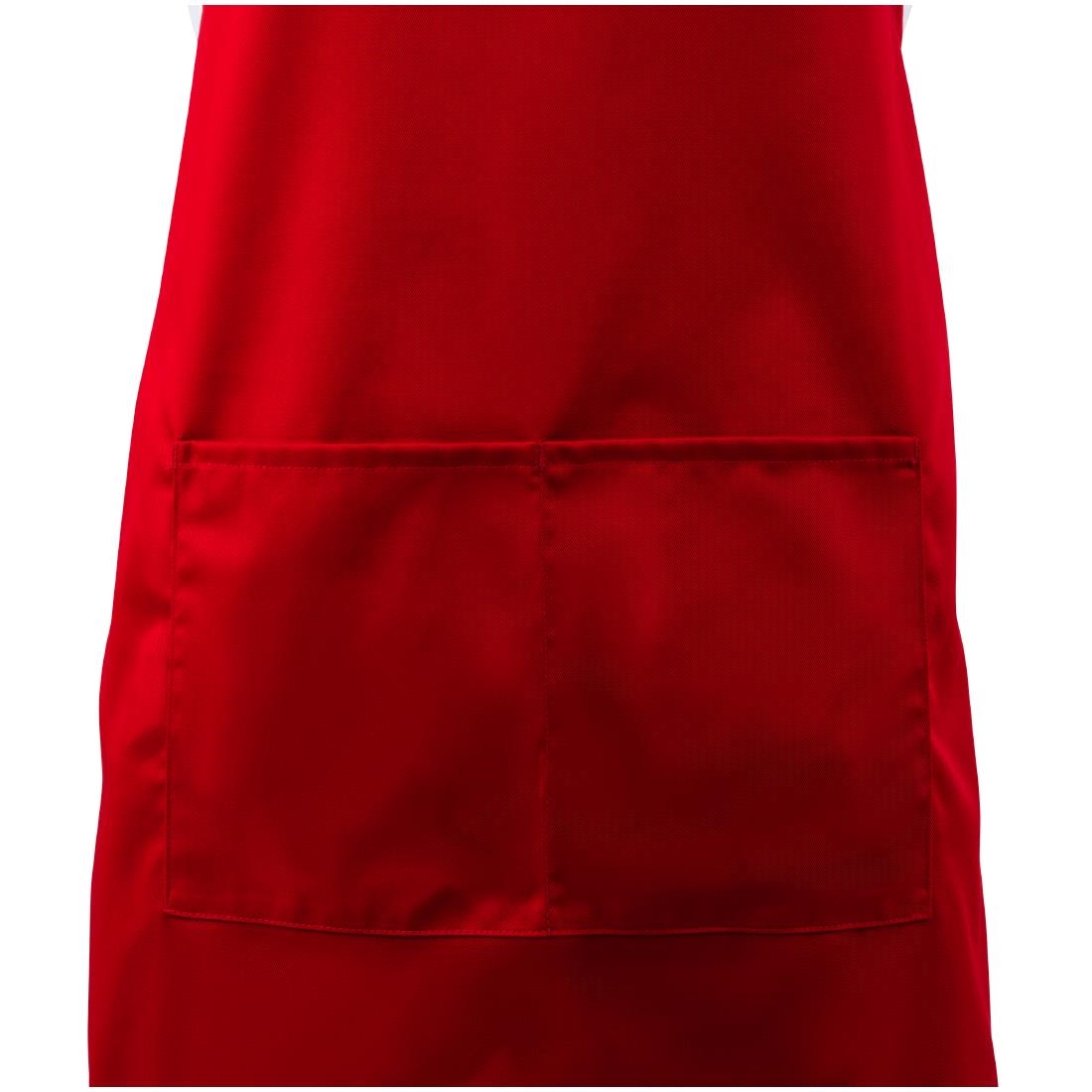 Chef Works halterschort rood