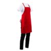 Chef Works halterschort rood