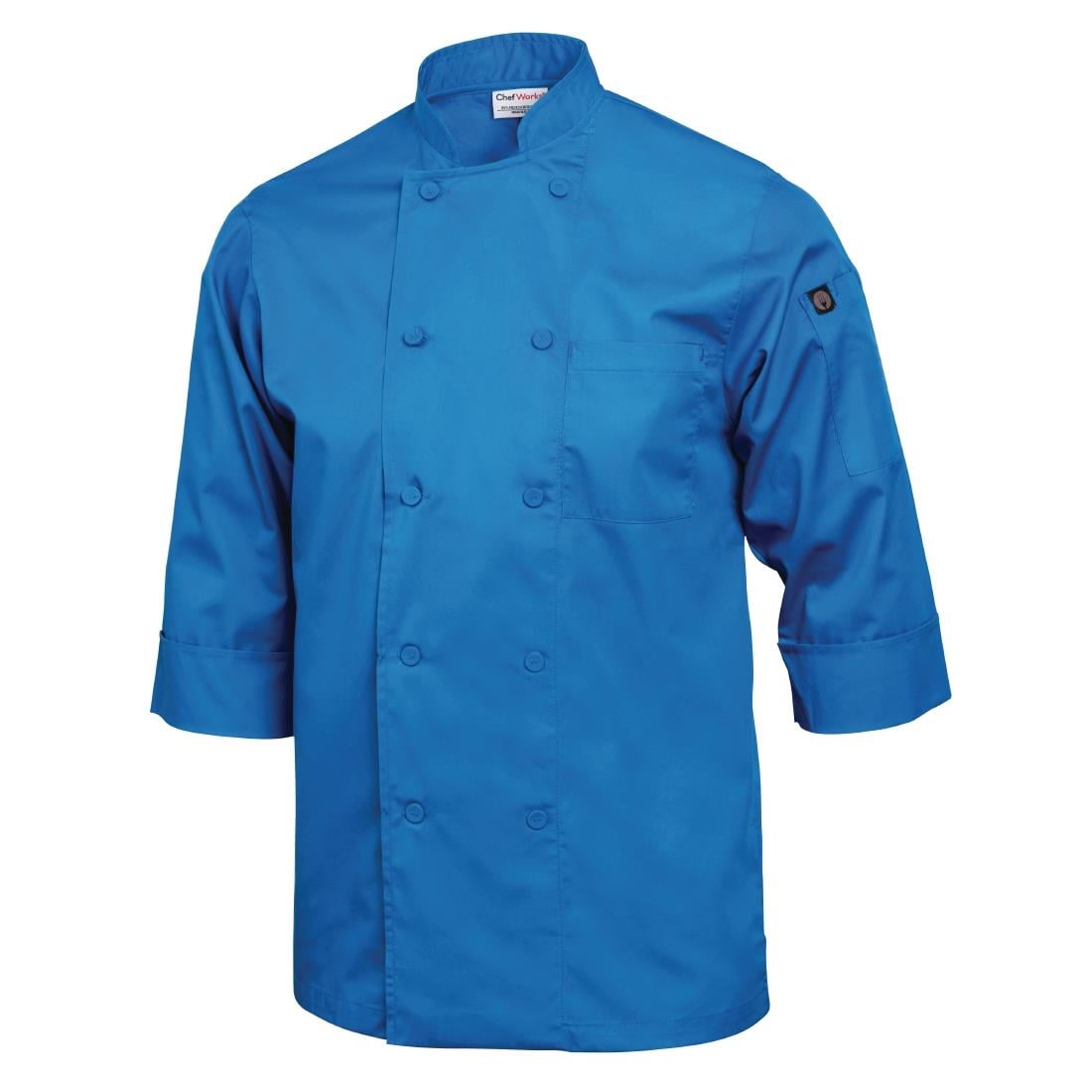 chef works unisex koksbuis blauw l Chef Works unisex koksbuis blauw L