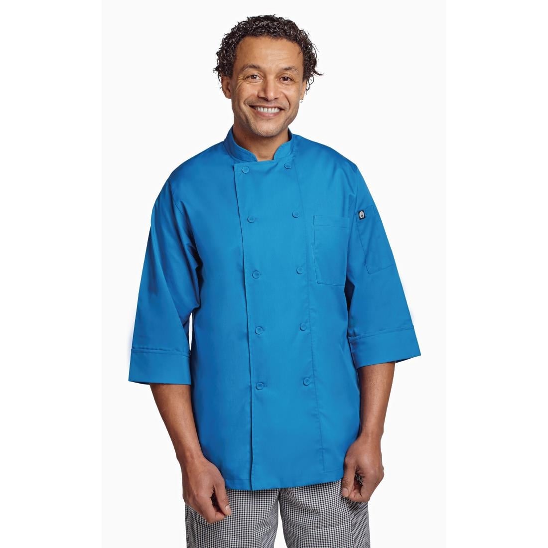 chef works unisex koksbuis blauw l Chef Works unisex koksbuis blauw L
