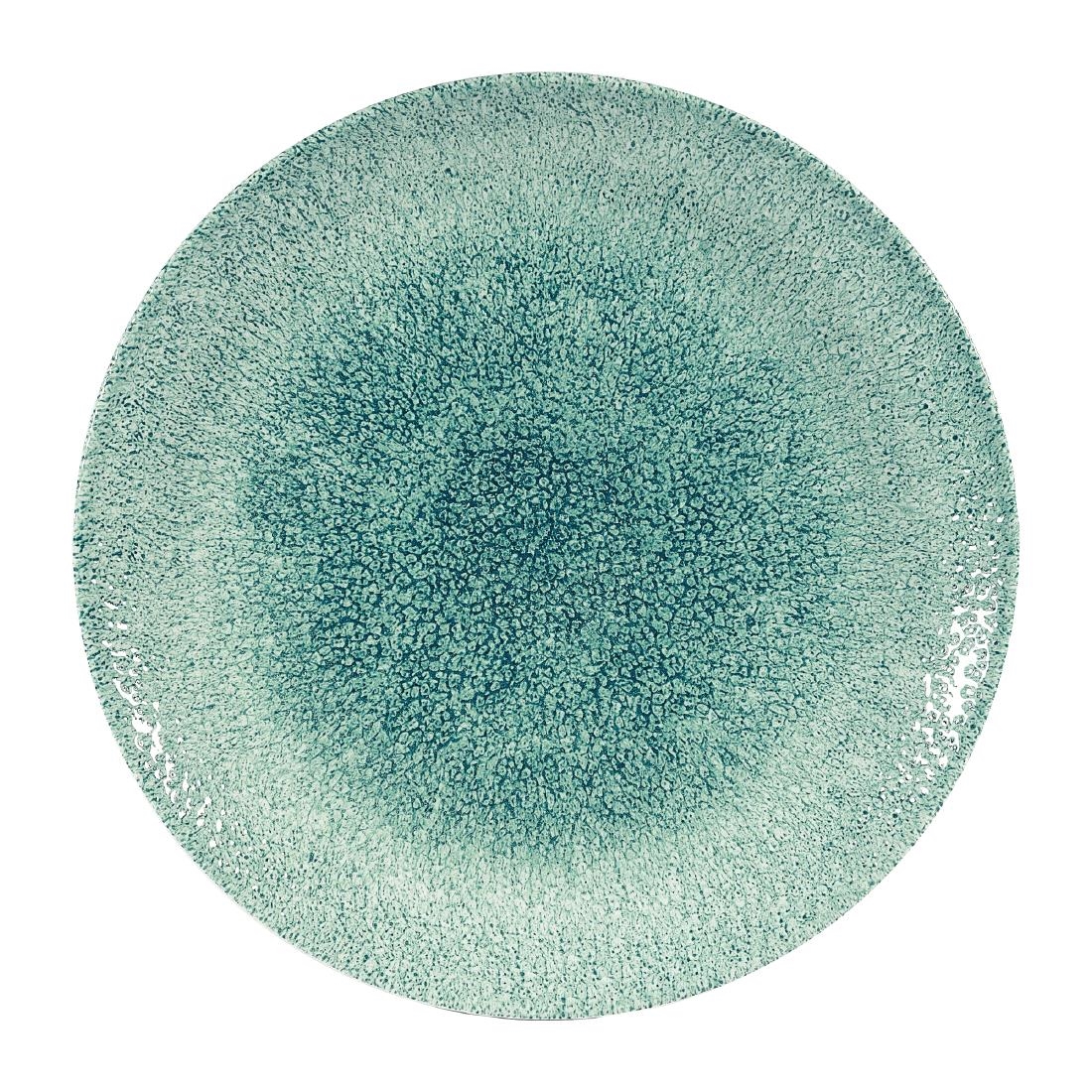 Churchill Raku Jade Green Evolve Coupe Bord 26cm (12 stuks)
