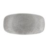 Churchill Raku Jasper Grey Chefs Ovaal Bord 29.8 x 15.2cm (12 stuks)