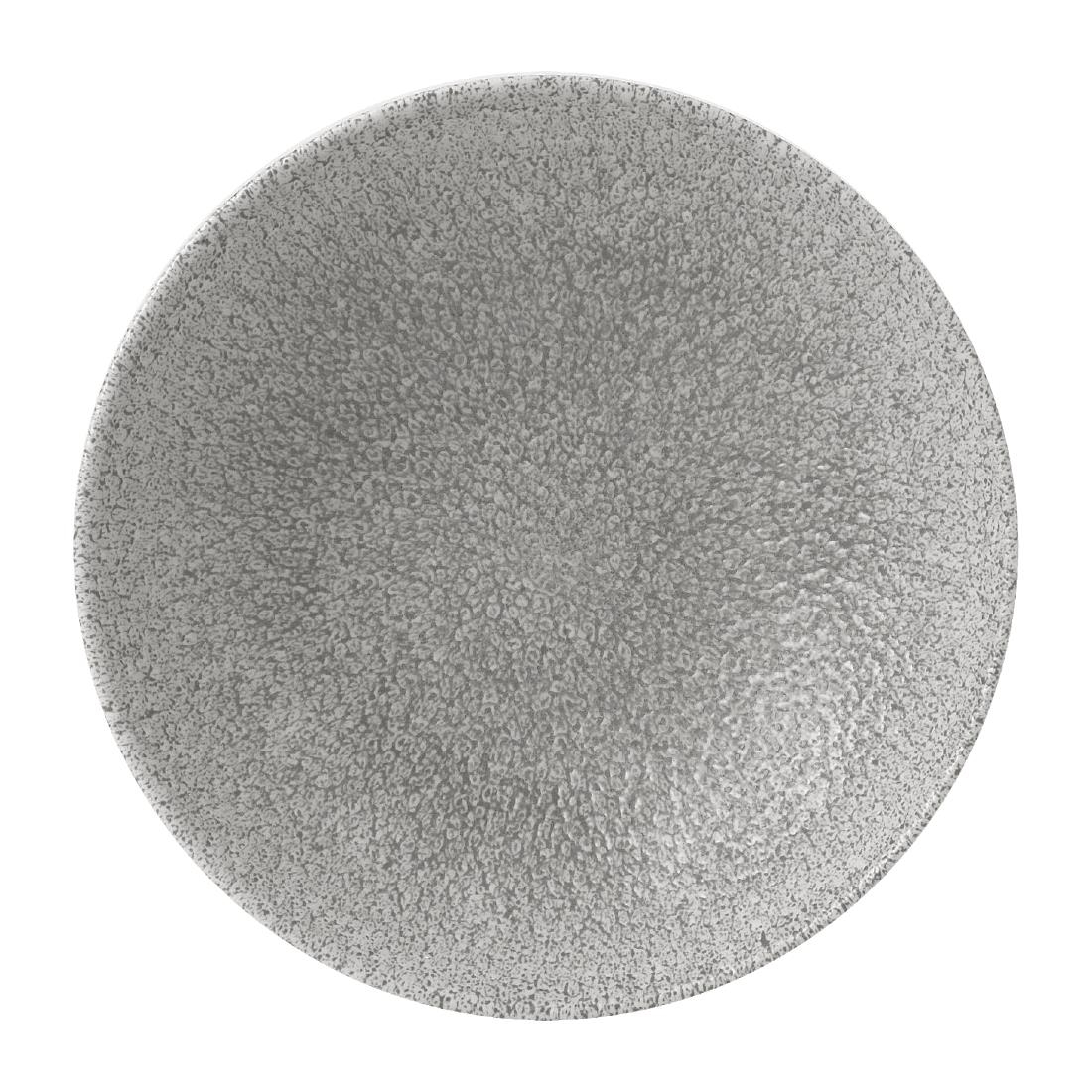 Churchill Raku Jasper Grey Evolve Coupe Bord 16.5cm (12 stuks)