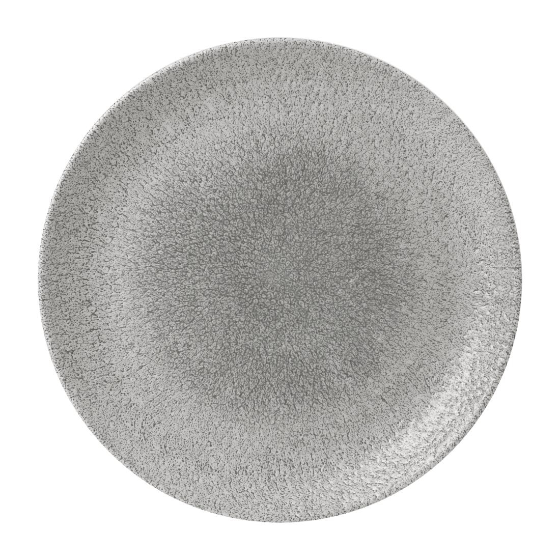 Churchill Raku Jasper Grey Evolve Coupe Bord 28.6cm (12 stuks)