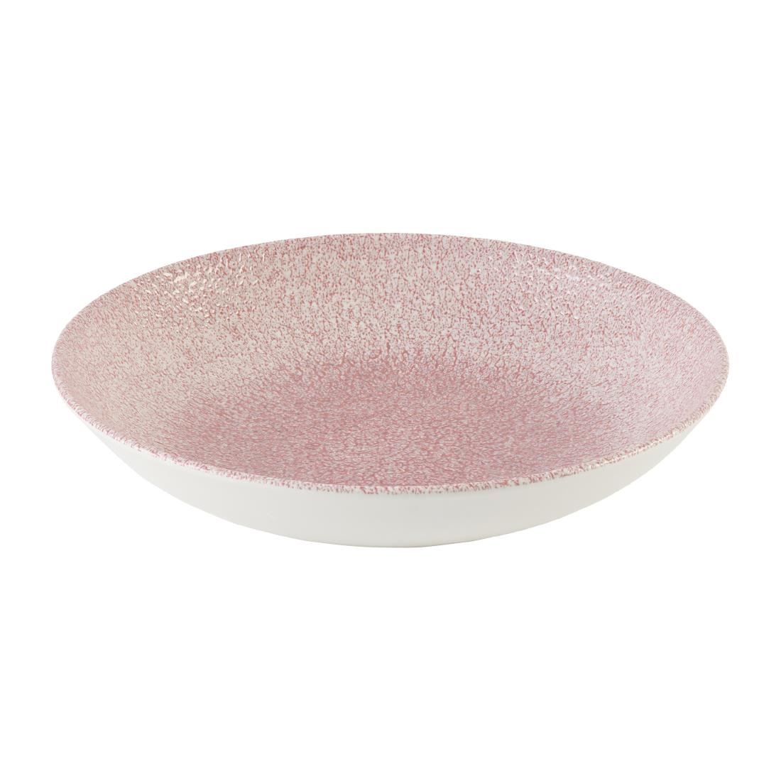 Churchill Raku Pink Quartz Evolve Coupe Kom 18.4cm (12 stuks)