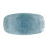 Churchill Raku Topaz Blue Chefs Ovaal Bord 29.8 x 15.2cm (12 stuks)