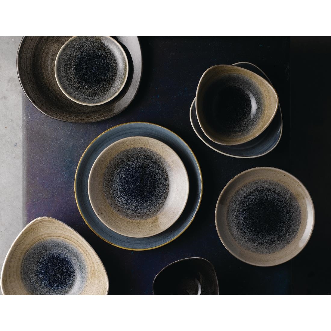 Churchill Rose Chintz Grey Bord 21cm (6 stuks)
