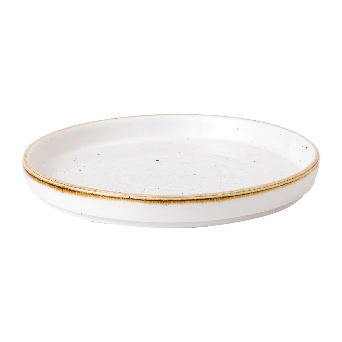 Churchill Stonecast Barley White Bord Met Opstaande Rand 16cm (6 stuks)