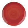 Churchill Stonecast Berry Red Evolve Coupe Bord 32.4cm (6 stuks)
