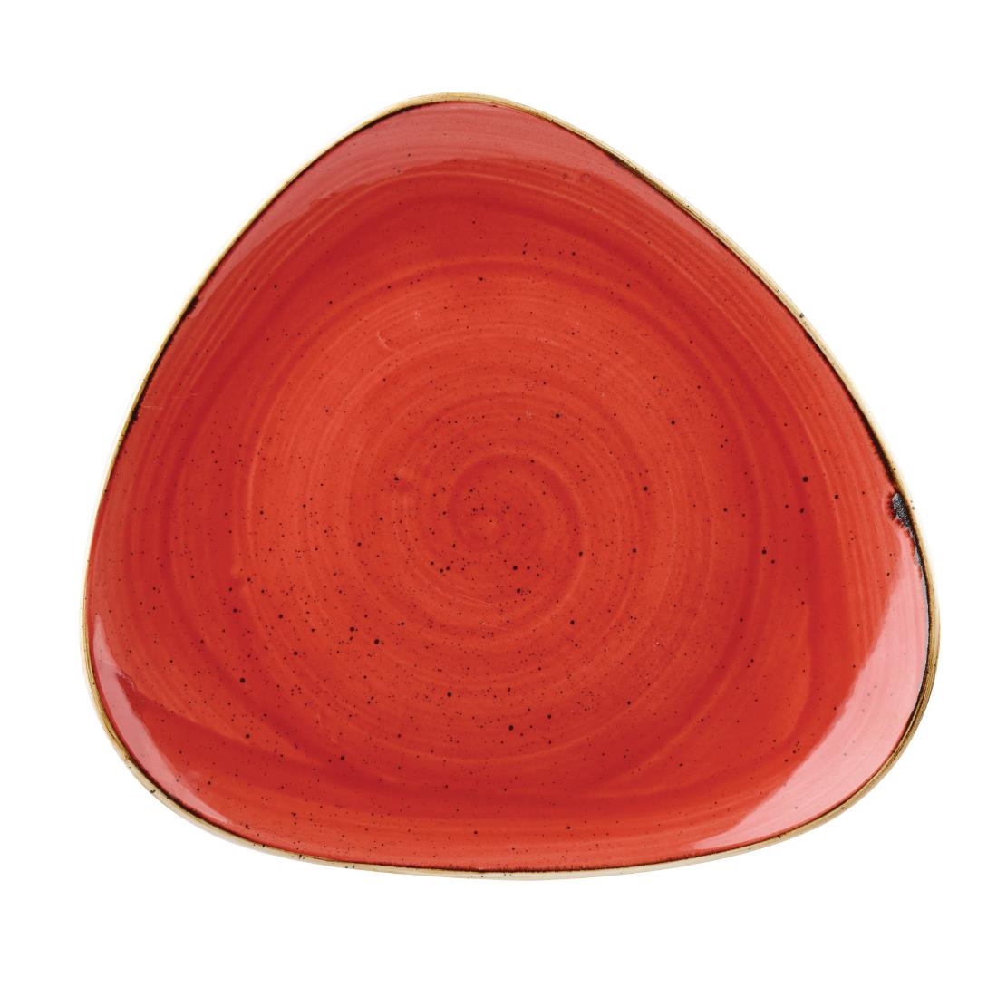 Churchill Stonecast Berry Red Lotus Bord 22.9cm (12 stuks)