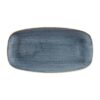 Churchill Stonecast Blueberry Chefs Ovaal Bord 29.8 x 15.3cm (12 stuks)