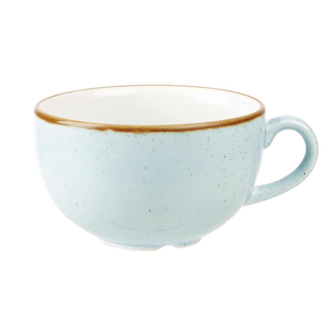Churchill Stonecast cappuccinokoppen blauw 354ml (12 stuks)