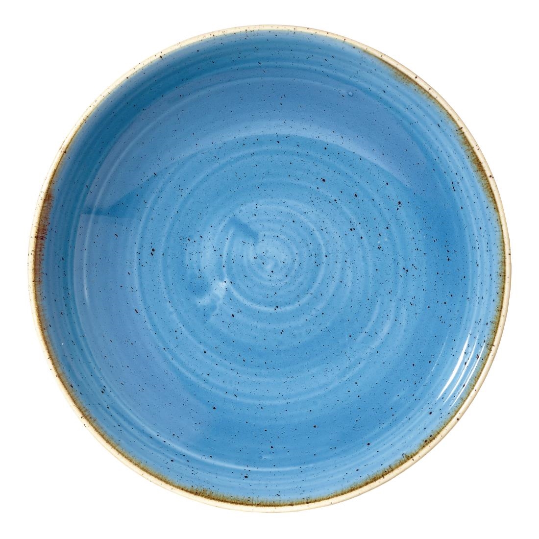 Churchill Stonecast Cornflower Blue Coupe Kom 24.8cm (12 stuks)