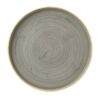 Churchill Stonecast Grey Bord Met Opstaande Rand 25.9cm (6 stuks)