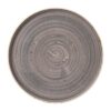 Churchill Stonecast Grey Bord Met Opstaande Rand 27.9cm (6 stuks)