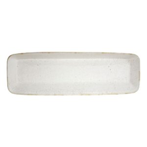 Churchill Stonecast Hints rechthoekige ovenschalen wit 160 x 530mm (2 stuks)