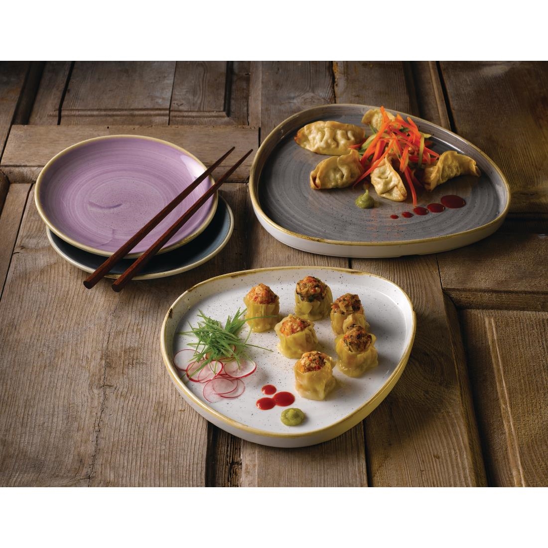 Churchill Stonecast Lavender Evolve Bord 22cm (12 stuks)