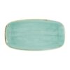 Churchill Stonecast Mint Chefs Ovaal Bord 35.2 x 18.7cm (6 stuks)