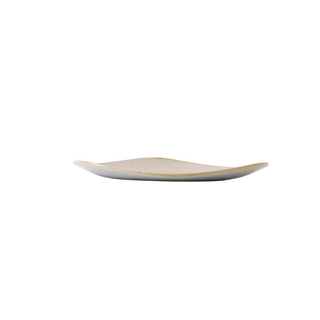 Churchill Stonecast Nutmeg Cream Lotus Bord 22.9cm (12 stuks)
