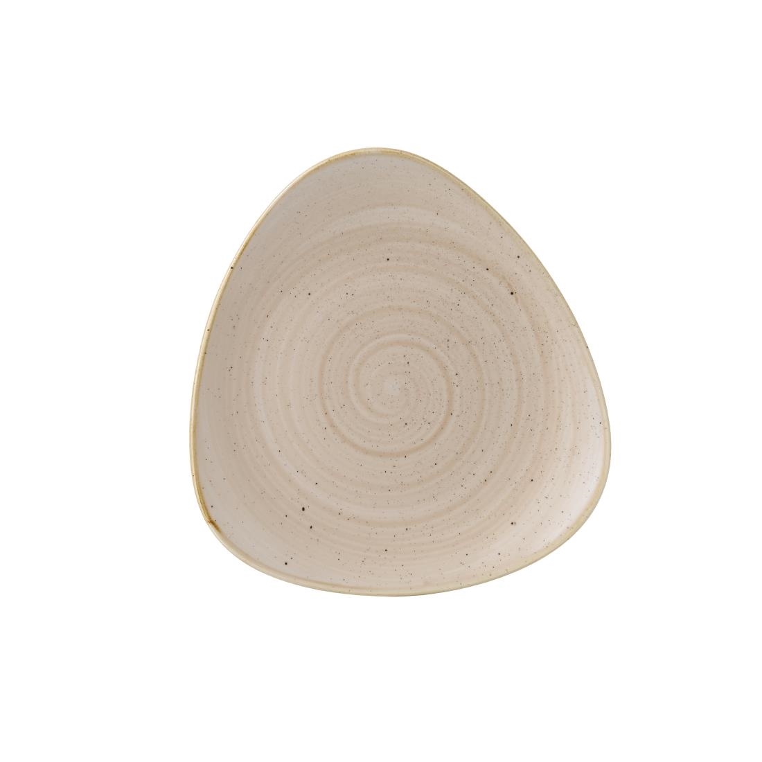 Churchill Stonecast Nutmeg Cream Lotus Bord 22.9cm (12 stuks)